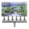 LNGJIN Stainless Steel Air Distributor, Aquarium Air Control Valve, Air