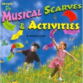 Musical Scarves & Activities by Georgiana Stewart (CD, 2002, Educational) - NEW