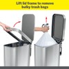 Glad Slim Trash Can with Clorox Odor Protection - Narrow