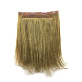 Capilli Hair 1 Piece Clip in Human Hair Extensions, 100% Human Hair Extensions 12" (#18/22)