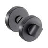Matte Black Thumb Turn Lock for Bathroom Doors