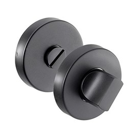 Matte Black Thumb Turn Lock for Bathroom Doors