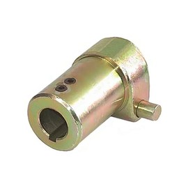 All States PTO to Pump Coupler 1-3/8" 6 Spline to 5/8" Round Bore