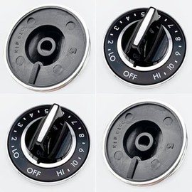 Pistek 4 pack Y700854 AP4290230 PS2201285 Surface Burner Knob for Jenn Air Specific Models