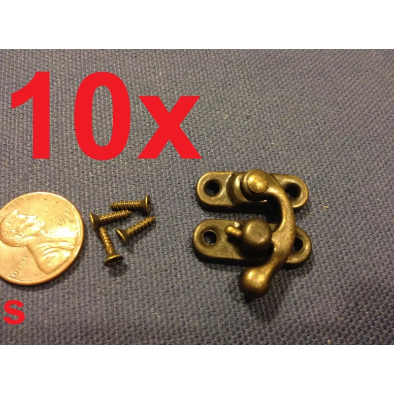 endlessparts 10 sets - (S) latch hook Hinge small mini