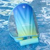 Mambobaby Float Add Tail Baby/Infant Swim Float with Canopy, Non-Inflatable