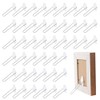 FCKLVMC 45 Pcs Self Adhesive Picture Frame Easel Back, Adjustable