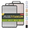 Titanium Cutting Boards for Kitchen Chopping Board with Handle Large