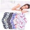 7 piezas Almohadillas Menstruales Reutilizables de Fibra de Bambú con