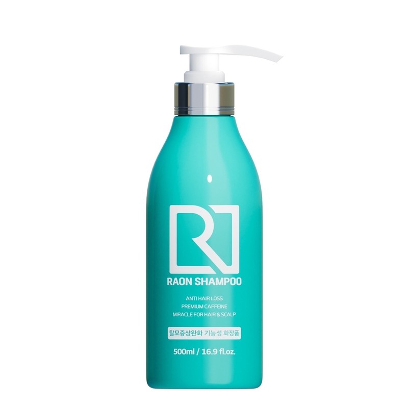 Raon Shampoo RAON Anti-Hair Loss Premium Cateine ​​Shampoo 500ml /