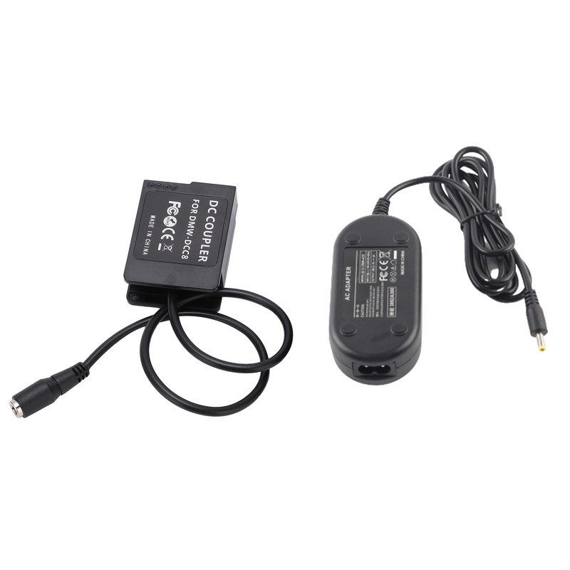 DMWDCC8 Fully Decoded Dummy Battery Set with AC Power Supply