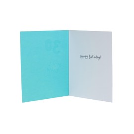 UK Greetings | 30th Birthday Card | Happy Birthday Gifts | Her/Him | Donut Know! Design | With Envelope | 165 x 190 mm