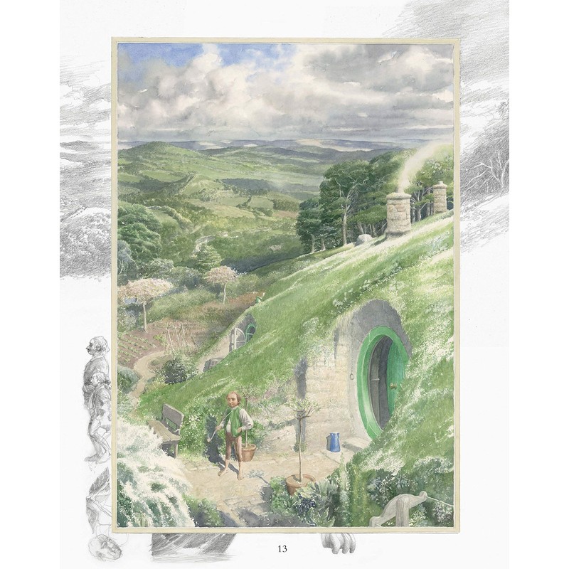 CAHIER DE CROQUIS DU HOBBIT