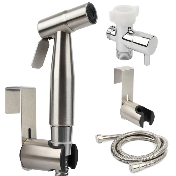 Donhallstar Handheld Muslim Bidet Sprayer for Toilet,Adjusta