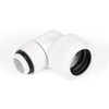 Alphacool Icicle G1/4" HardTube Compression Fitting White 16mm OD 90
