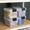 Ikando Set of 4 Mini Storage Box with Lid, 2