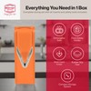 Swissmar Borner V-1001 V-Slicer Plus Mandoline 5 Piece Set (Orange)