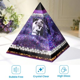 LET'S RESIN Crystal Clear Epoxy Resin, 34oz Bubble Free, Low Odor, Anti-Yellowing Casting Resin for Craft, Casting Molds, Jewelry, Art, Easy to Mix 1:1 Ratio