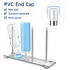 Expandable Over Sink Water Bottle Drying Rack with Dish Cloth