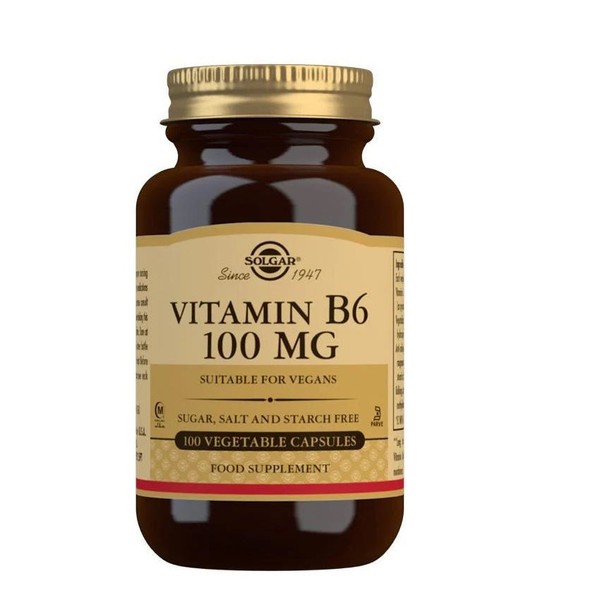 Solgar Vitamin B6 (Pyridoxine) 100mg