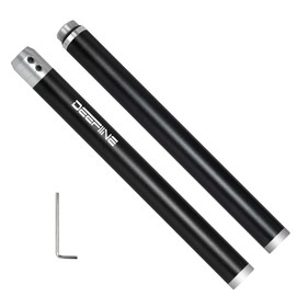DEEFIINE Carbide Wood Lathe Truning Tools Grip Handle and Extension Handle, Accept 10mm Square Turning Tool bar