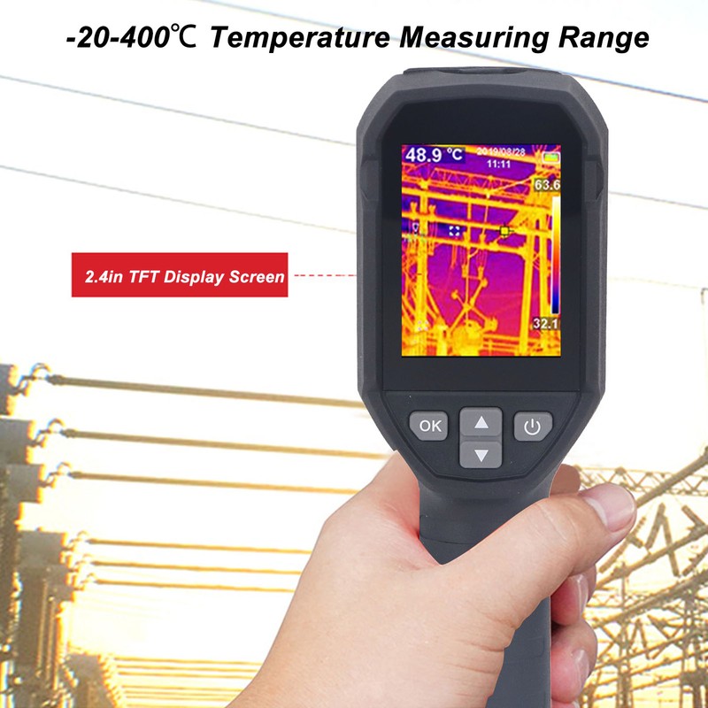 IR Infrared Thermal Imager Handheld Thermal Imaging Camera for Floor