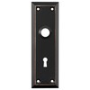 newliplace 2 Pack Mortise Lock Door Plates for Interior Doors,