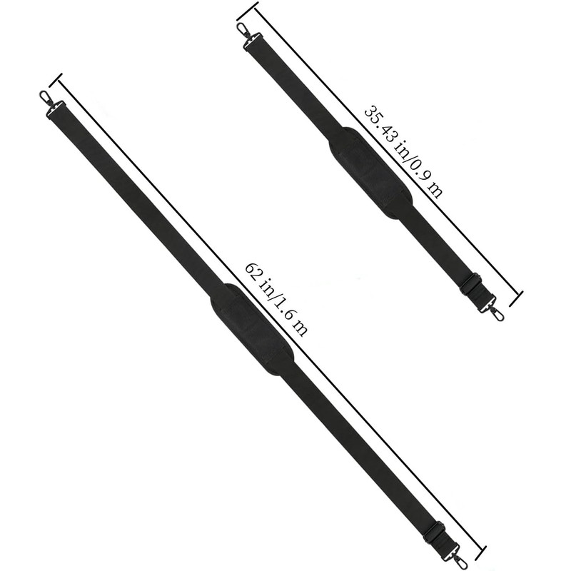 62 Inch Shoulder Strap,Adjustable Shoulder Strap,Universal Adjustable Thick Soft Duffel