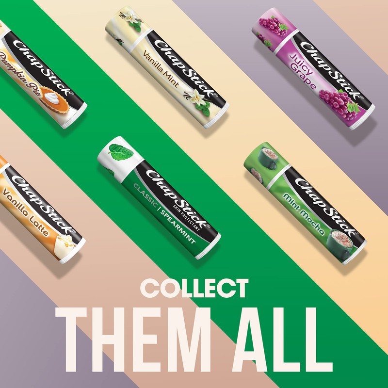 ChapStick Bulk Lip Balm, Classic Spearmint 12-Pack – Cool &