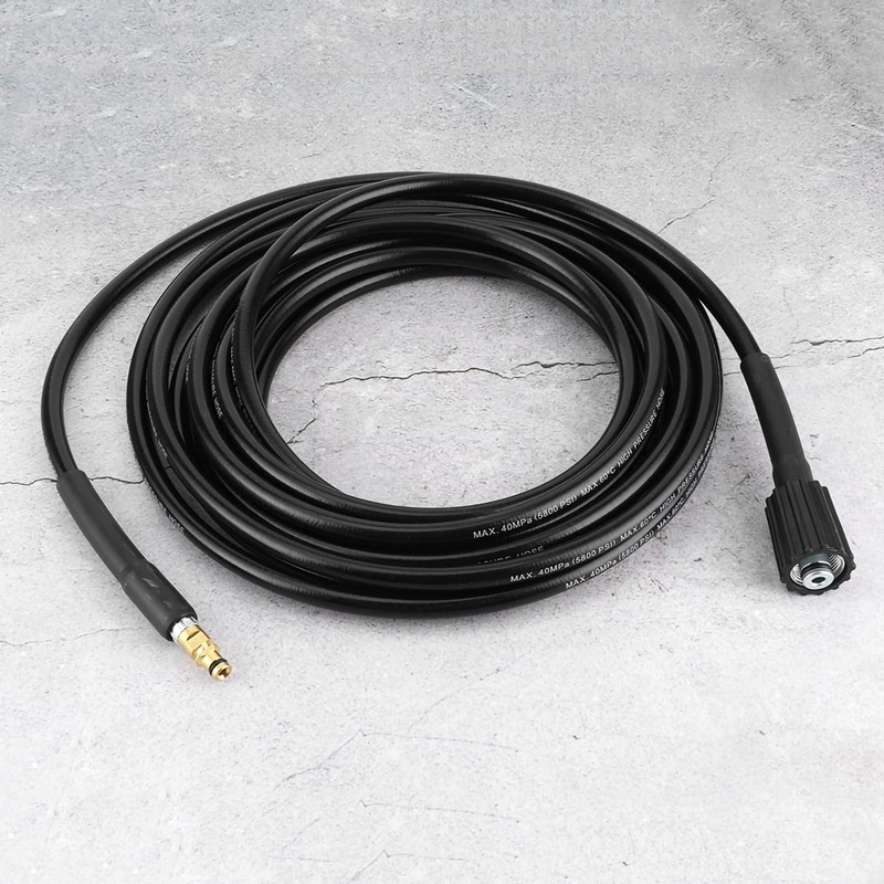 40MPa 5800PSI Auto Washer Hose, High Pressure Water Cleaning Rubber