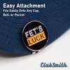 ClubSmith® Funny Golf Ball Marker with Magnetic Hat Clip, Funny