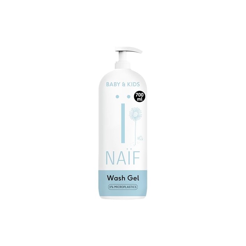 Naïf Cleansing Shower Gel, 700 ml, for Baby and Child,