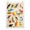 Wilson Payne Tea Towel Aussie Wildlife