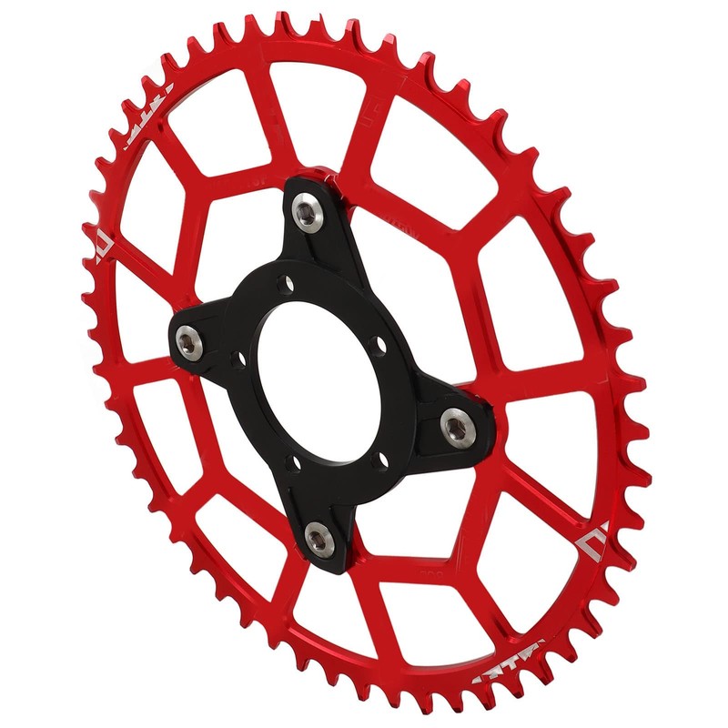 52T 104 BCD Mid Drive Chainring Adapter,Mid Drive Motor Chainring
