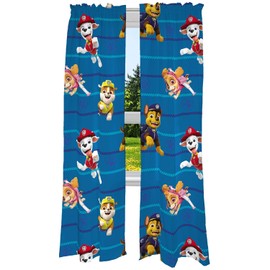 Franco Juego de Cortinas de Ventana para habitación de niños, 82 x 84 Pulgadas, Patrulla Canina