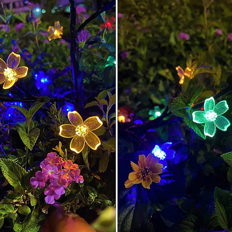 Outdoor Solar Lawn Ground Lamp Firework Light String Waterproof Solar