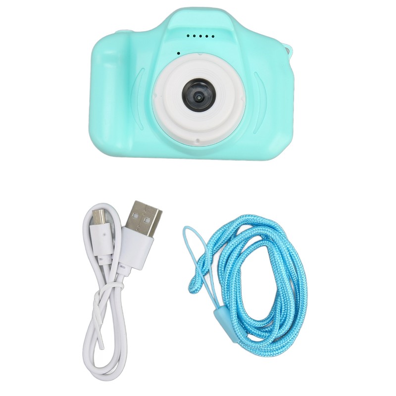 Kids Camera Cartoon Cute Rounded Design 2 Inch IPS Screen