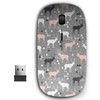 KAWAMOUSE 2.4G Ergonomic Portable USB Wireless Mouse for PC, Laptop,