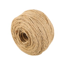 Jute Twine 100 m - Garden Cord 3 mm Jute Cord Natural Jute Craft Cord Jute Yarn Cord Tear-Resistant for Household Garden DIY Crafts Decoration (Natural)