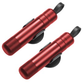2 Pack Car Safety Hammer Safehammer One Second Window Breaker, Seatbelt Cutter and Glass Breaker Emergency Escape Tool (Red)
