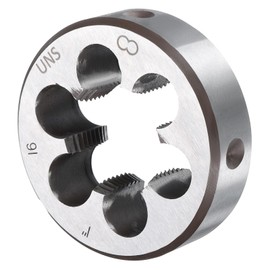 sourcing map Round Threading Die 1-16 UNS Thread Right Hand Screw Cutting Fixed Dies, Alloy Tool Steel Tapping Repair Tool