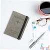 SAFIGLE Passport Holder Travel Essentials Cover Case Passport Cover Card