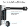 JEXIFY 3/4'' J Bolt Gate Hinge, 7" Heavy Duty Gate