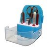 Beauty Tool Set: Nail Clipper, Ear Pick, Tweezers, Beauty Scissors Set 3ea