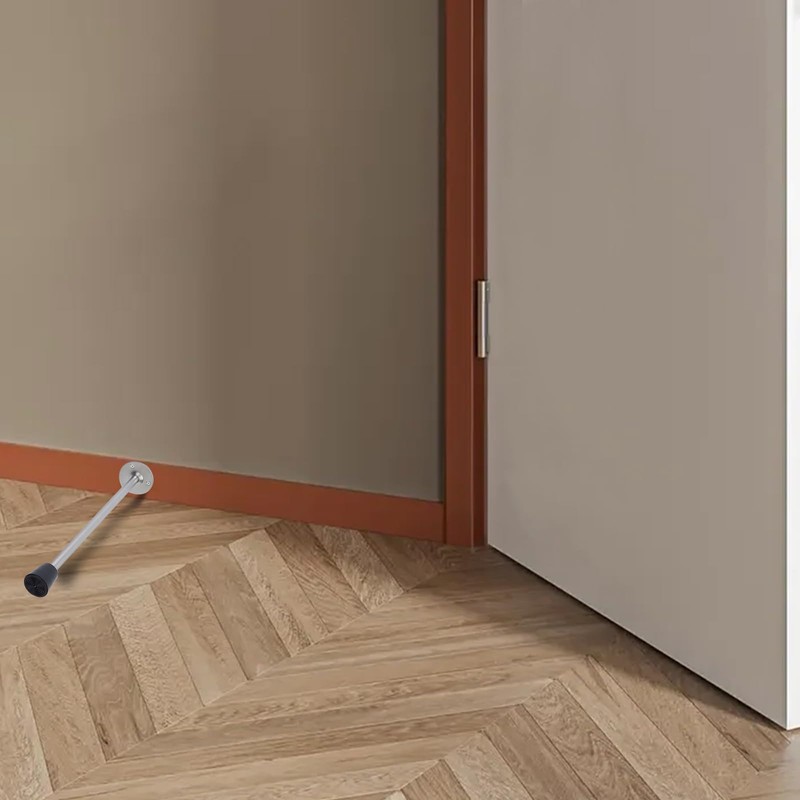 Rannb Extra Long Door Stopper Wall Mount Door Stop Bumper