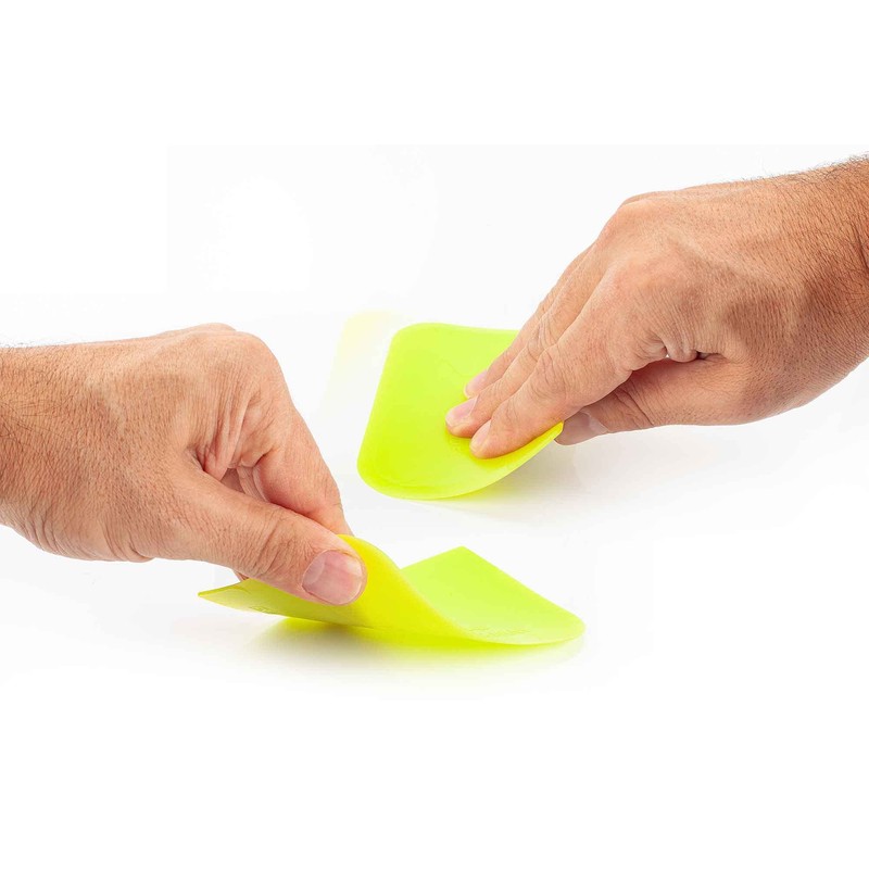 Muxel Simple Dough Card, Set of 24 Dough Scrapers, Spatulas