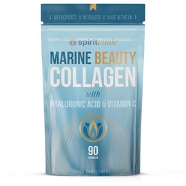 Spirit Vitale Marine Beauty Collagen with Hyaluronic Acid and Vitamin C (90 Capsules)