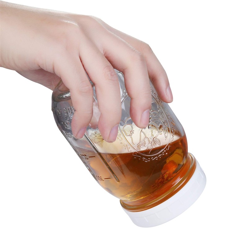 2 Dozen Regular Mouth Lids Mason Jar Lids Plastic Storage