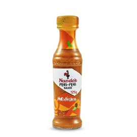 Nandos Medium Peri Peri Sauce 125g (Pack of 4)