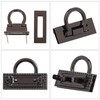 AMJKEJI 3Pcs Bag Clasps and Closures Accessories Metal Lock Clasp